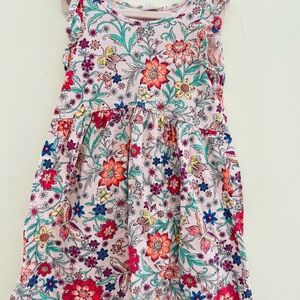 GAP Floral Kids Dress - Pink and Multicolor